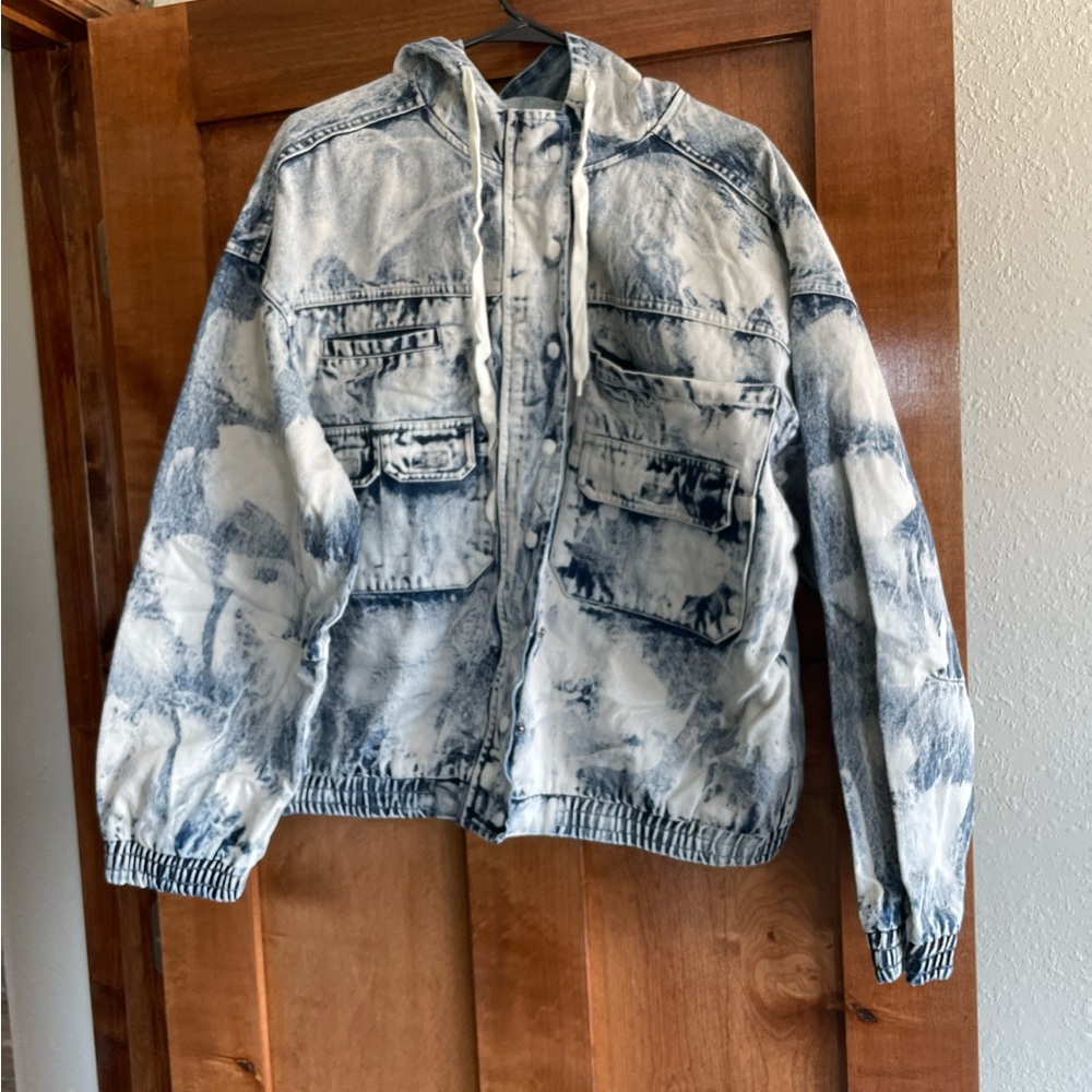 Oli & Hali Acid Wash Denim Jacket